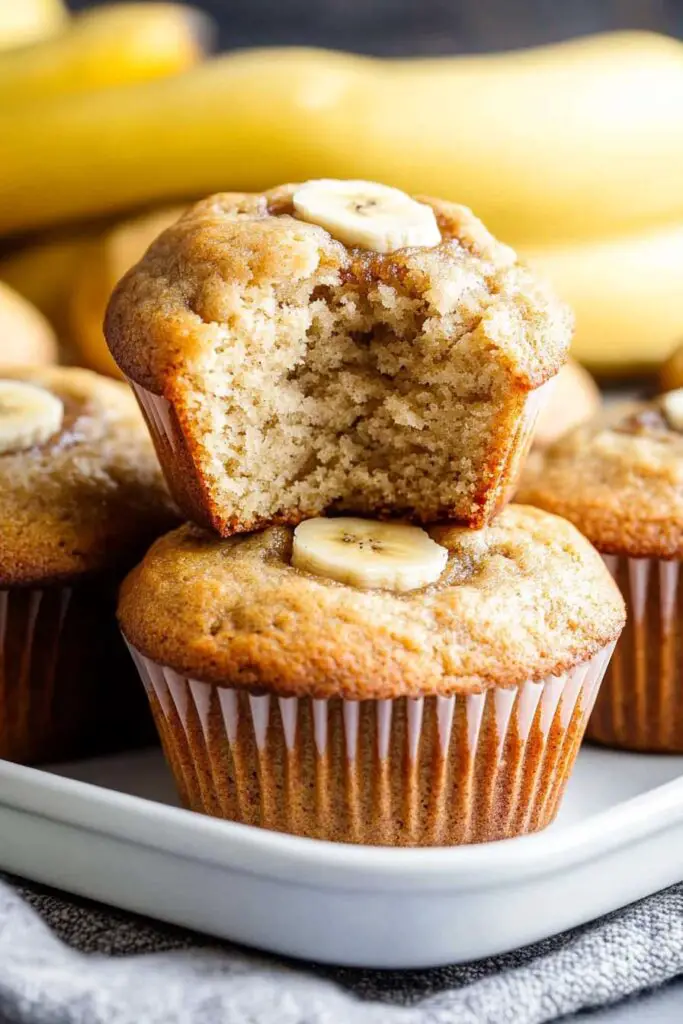easy Almond Flour Banana Muffins Recipe
