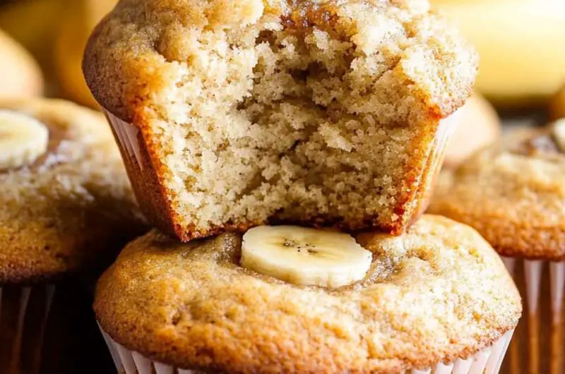 Almond Flour Banana Muffins