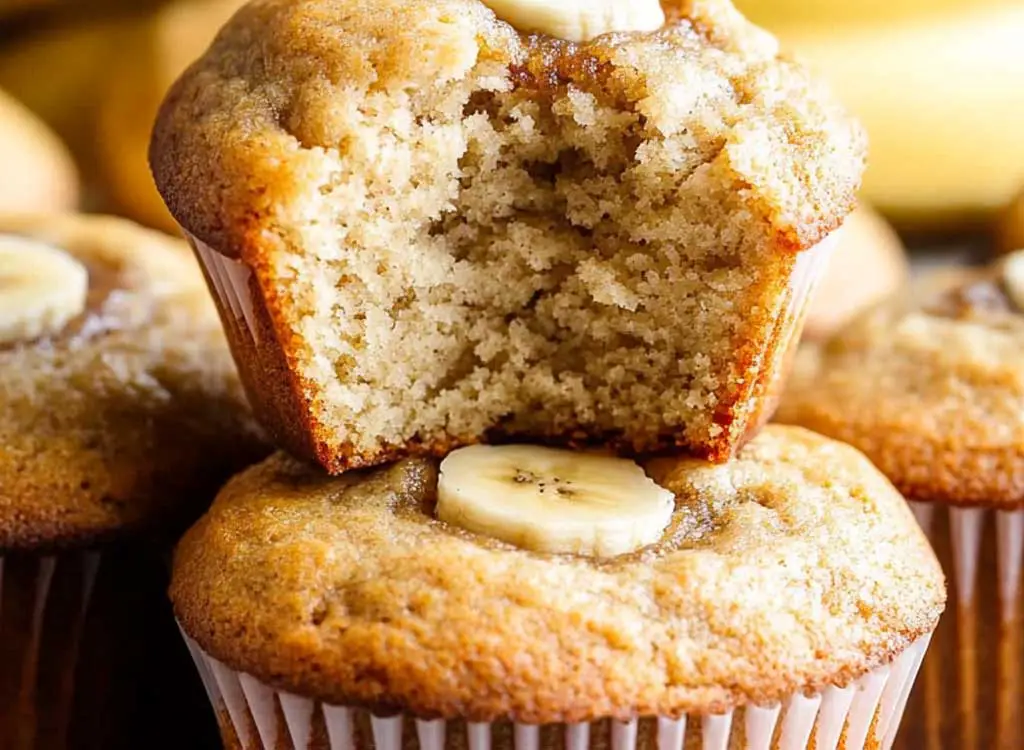 Almond Flour Banana Muffins