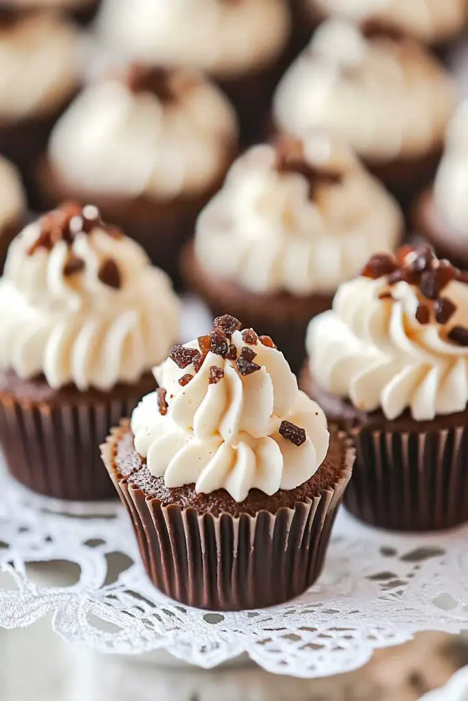 Mini Baileys Chocolate Cheesecakes Recipe