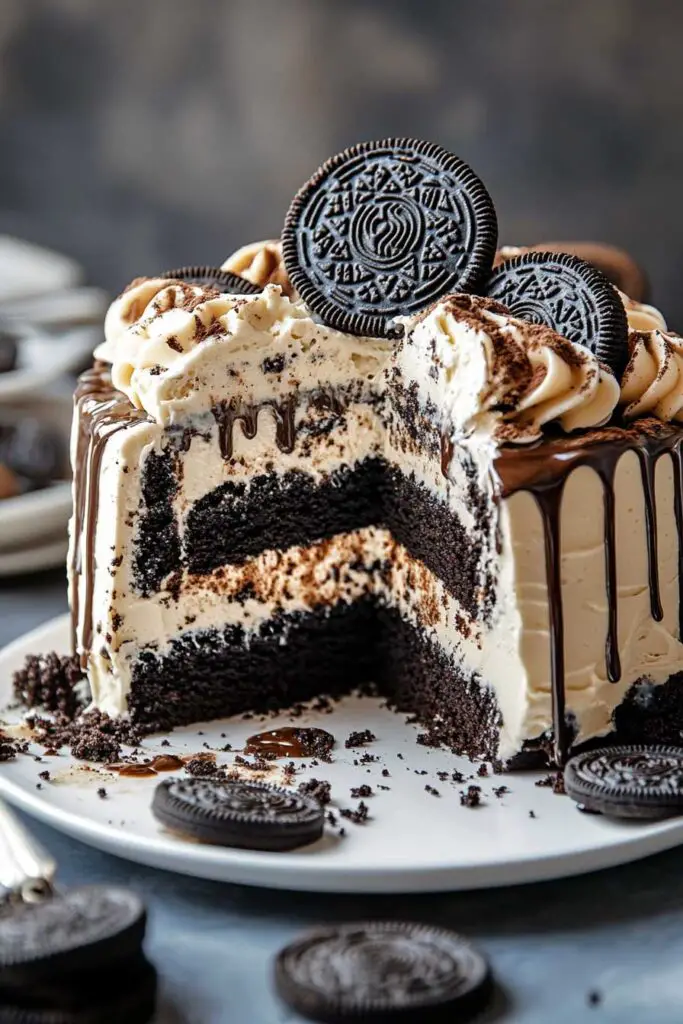 Peanut Butter Oreo Cheesecake