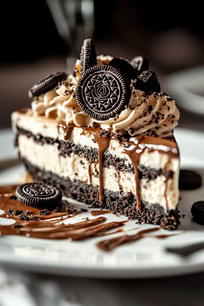 Storing Peanut Butter Oreo Cheesecake