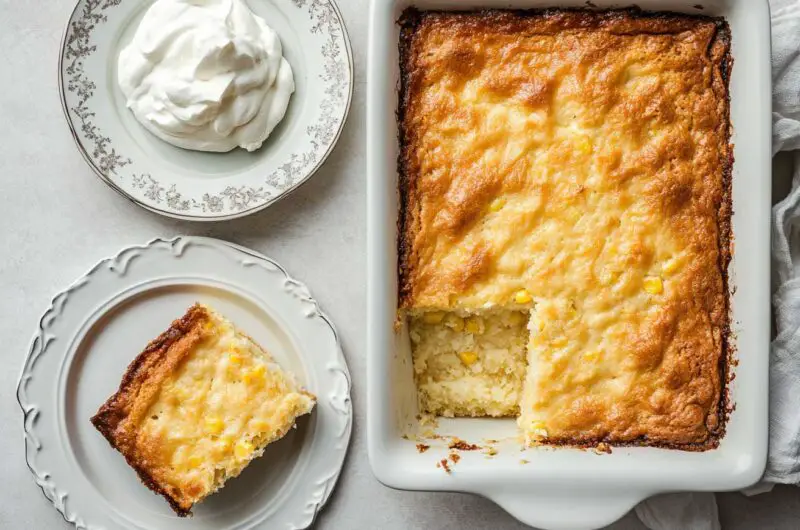Pineapple Angel Food Dump Cake