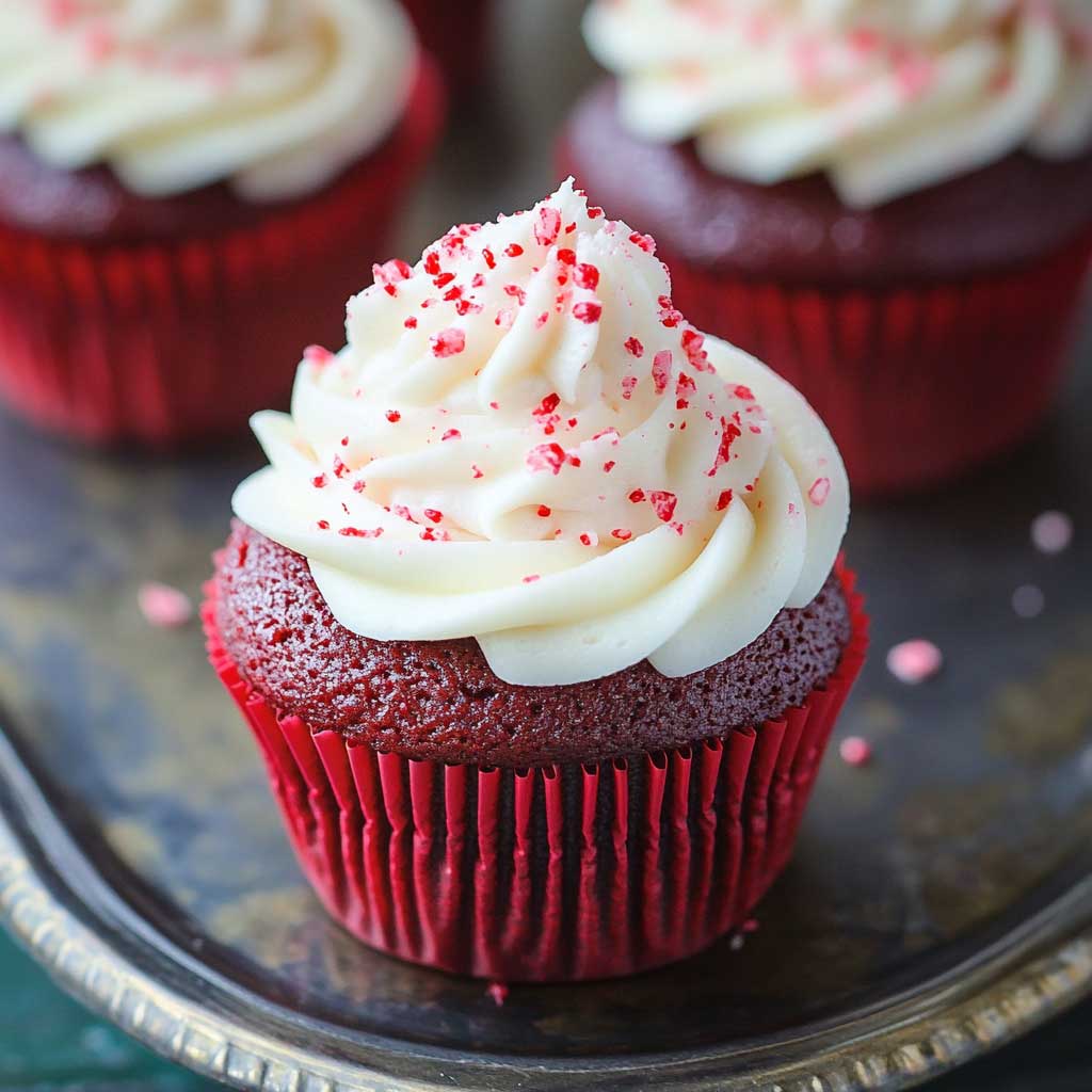 Easy Red Velvet Peppermint Cupcakes Recipes