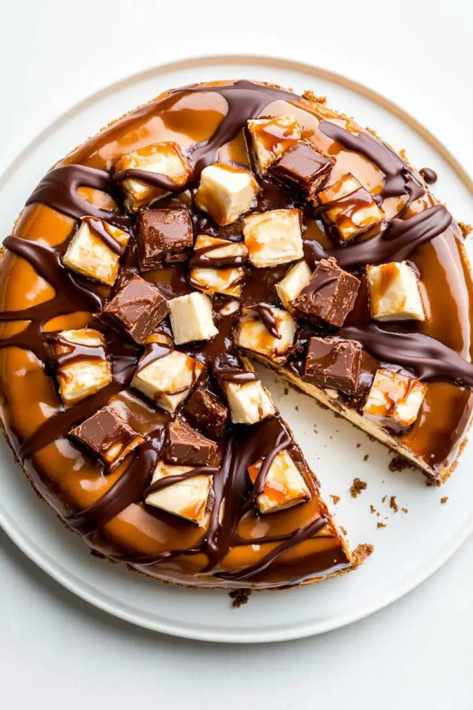 Snickers Cheesecake Recipe