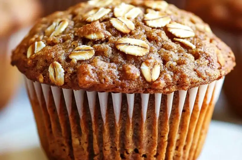 Whole Wheat Banana Walnut Muffins