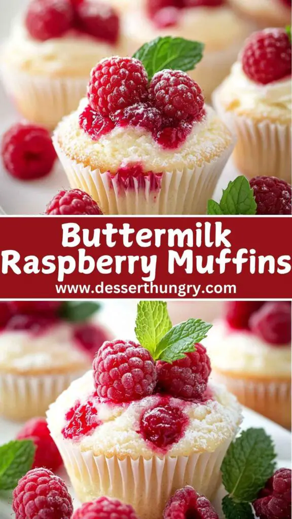 Buttermilk Raspberry Muffins Recipe