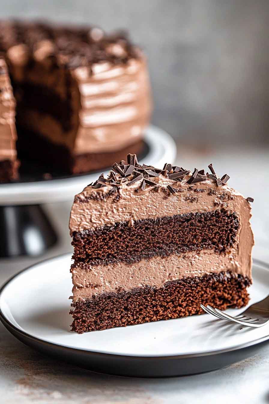 Chocolate Mousse Cake Dessert Hungry