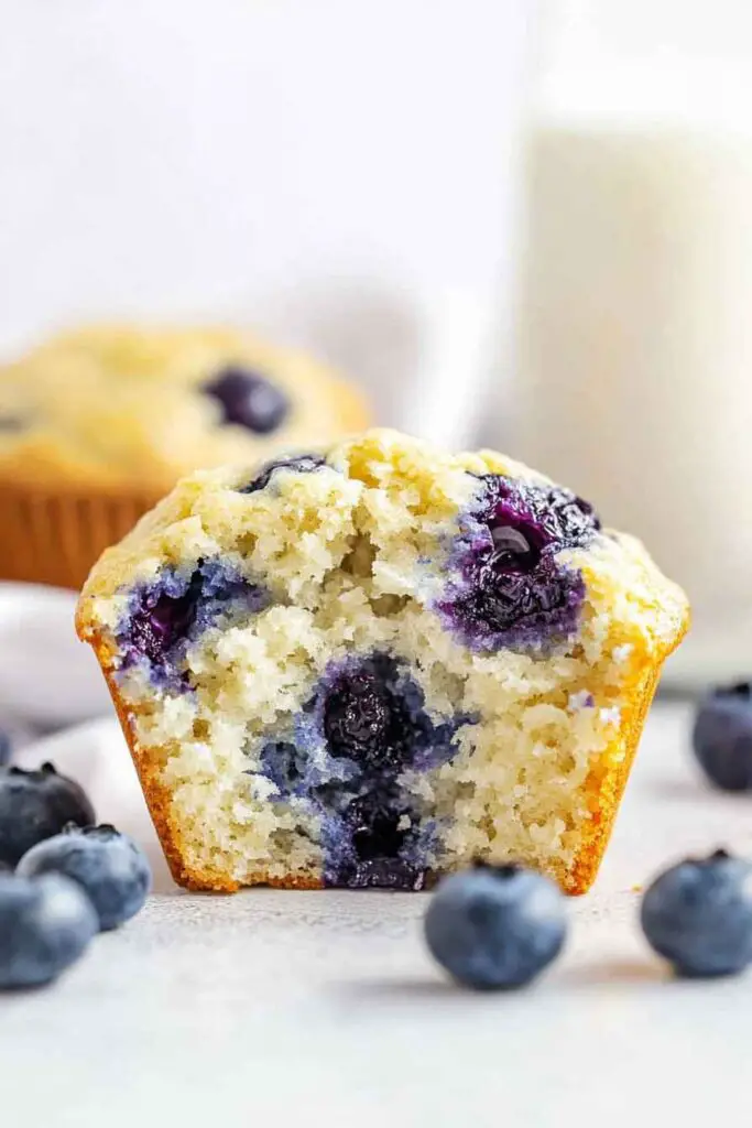 Easy Gluten Free Blueberry Muffins