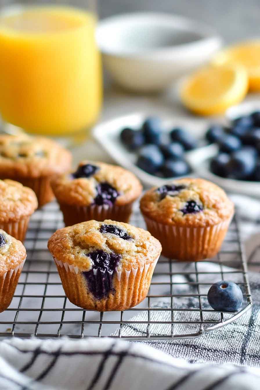 Mini Blueberry Muffins