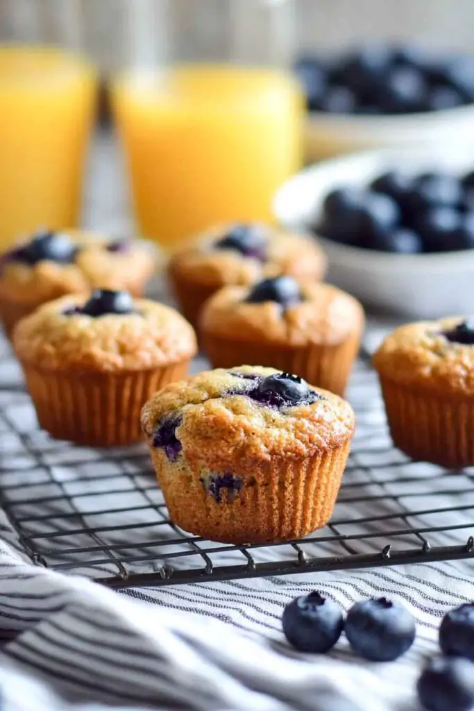 Easy Mini Blueberry Muffins