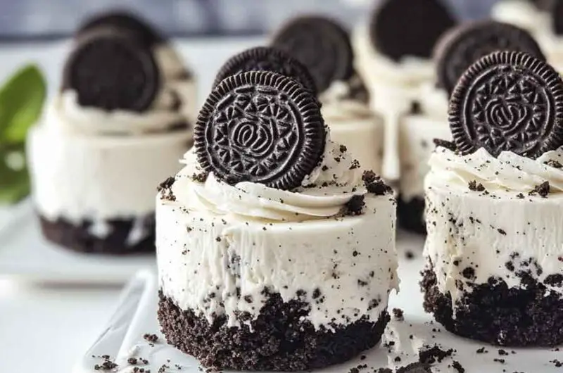 Mini Oreo Cheesecakes