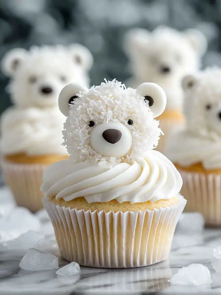 Polar Bear Cupcakes