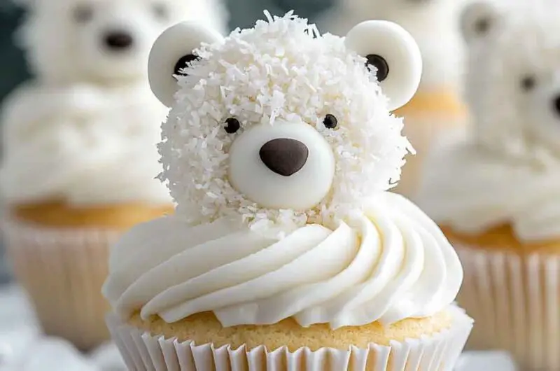 Polar Bear Cupcakes