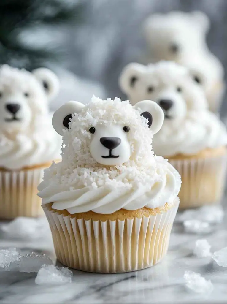 How to Store Polar Bear Cupcakes