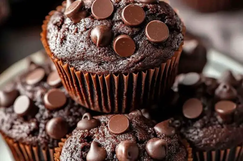Triple Chocolate Muffins