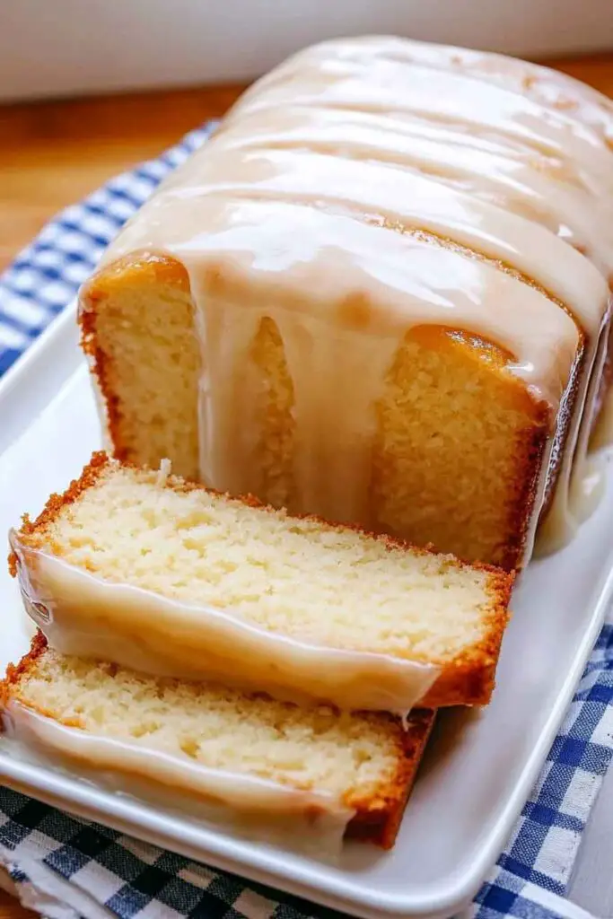 Vanilla Pound Cake Recipe