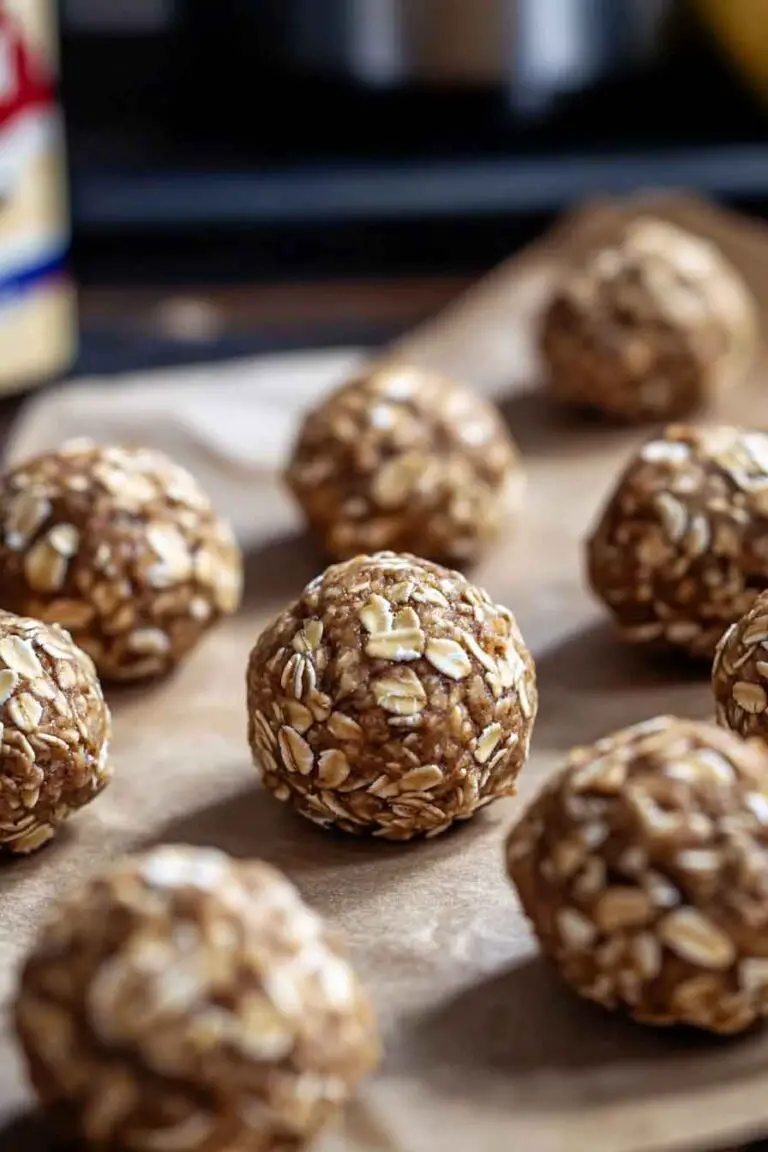 Creamy Peanut Butter Banana Energy Balls