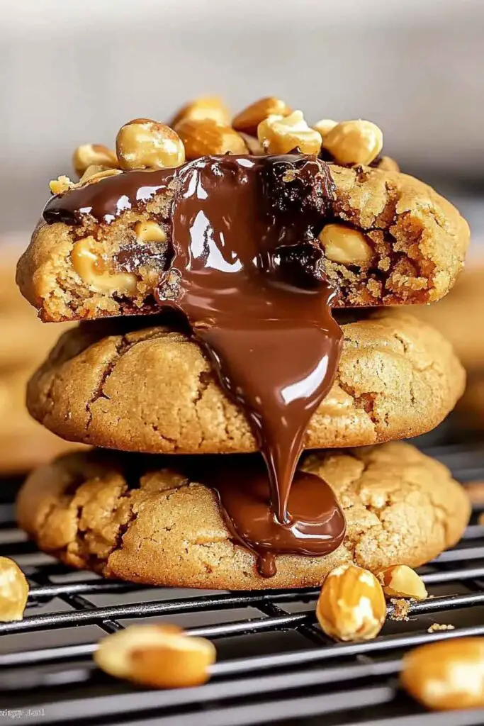 Peanut Butter Lava Cookies