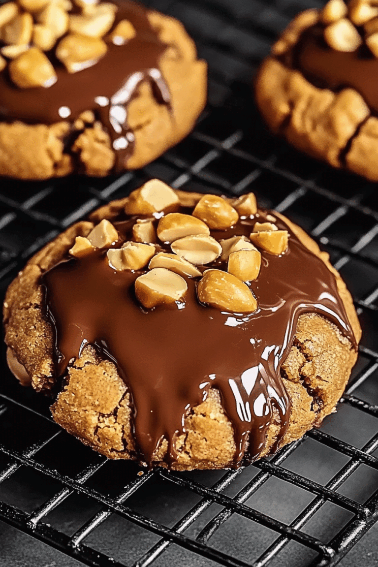 air Fryer Peanut Butter Lava Cookies Recipe