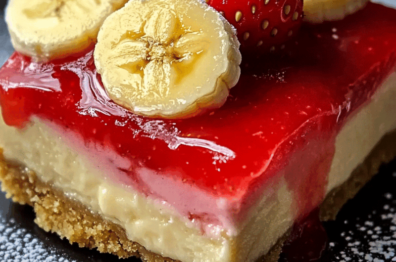 Banana Pudding Strawberry Cheesecake Recipe