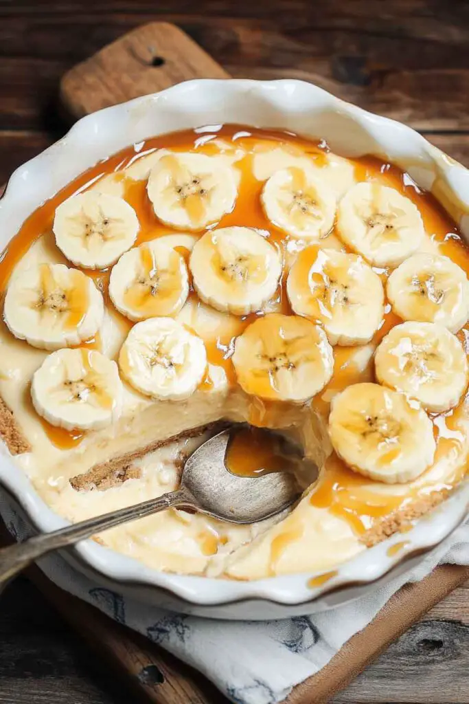 Banana Pudding Tiramisu with Caramel