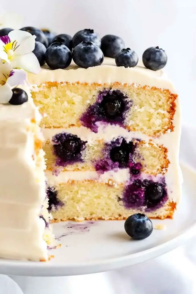 How to Make the Blueberry Cake Step-by-Step