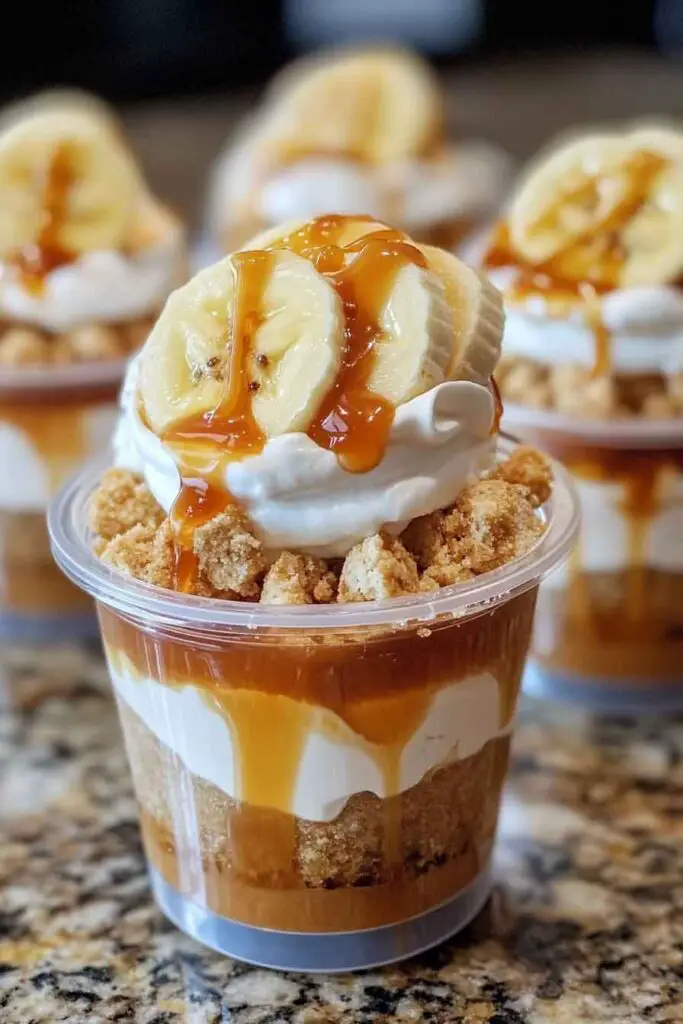 Caramel Banana Pudding 