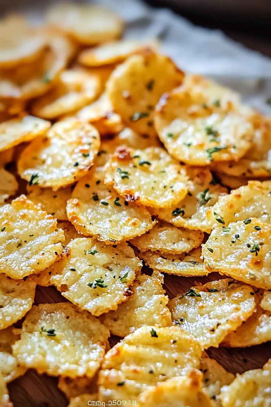 Cheesy Garlic Ritz Bits Snacks