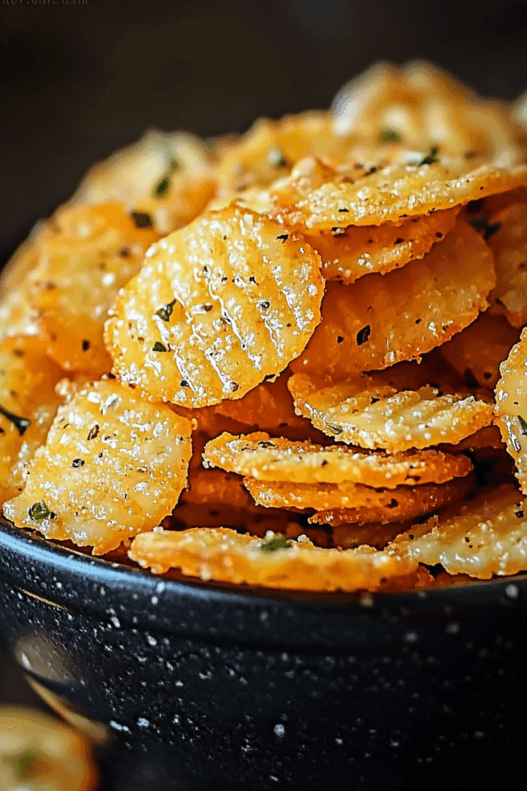 cheesy Garlic Ritz Bits Snacks