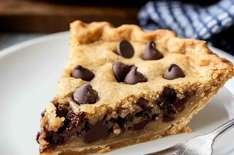 Chocolate Chip Cookie Pie