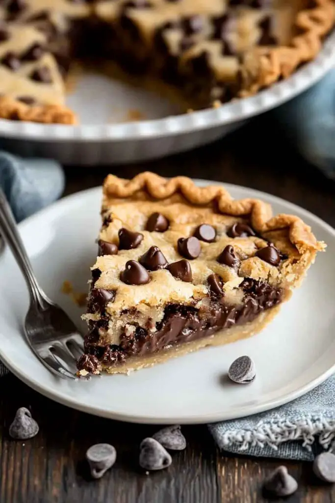 How to Serve Chocolate Chip Cookie Pie
