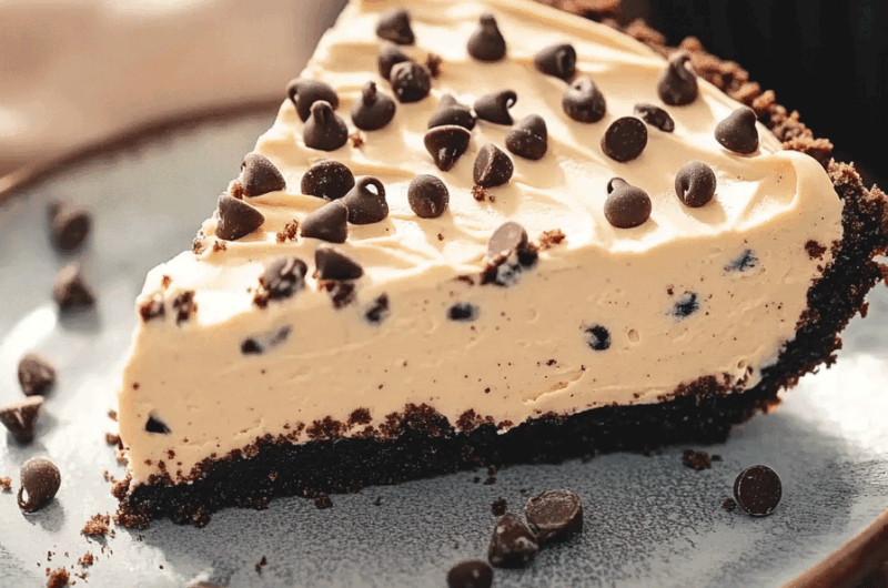 Chocolate Chip Peanut Butter Pie