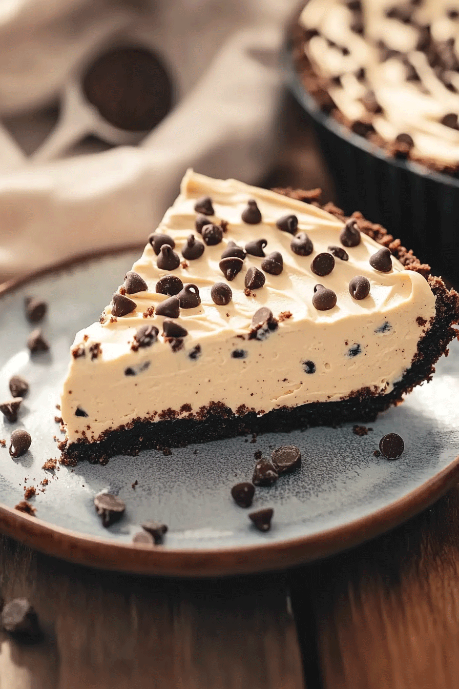 chocolate Chip Peanut Butter Pie