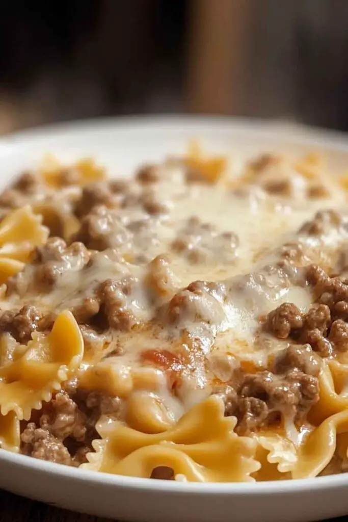 Creamy Velveeta Beef 