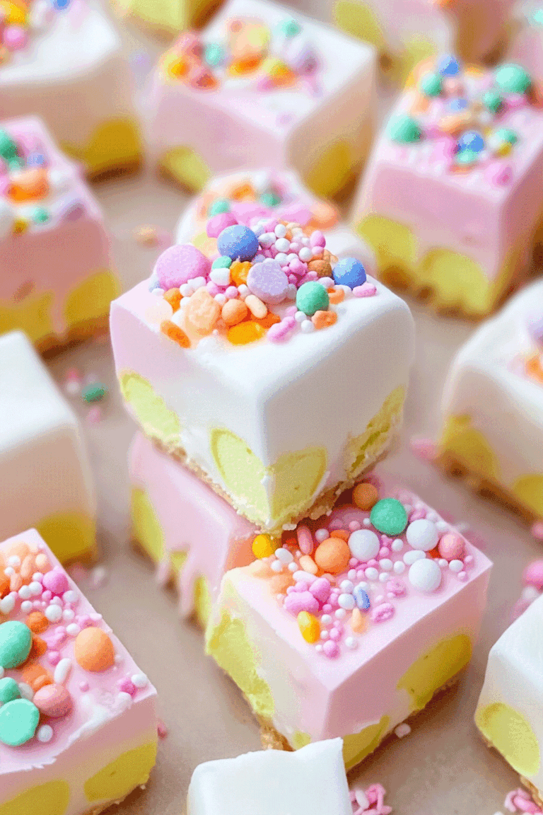easy Fruity Marshmallow Fudge Recipe