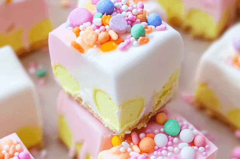 Easy Fruity Marshmallow Fudge Recipe