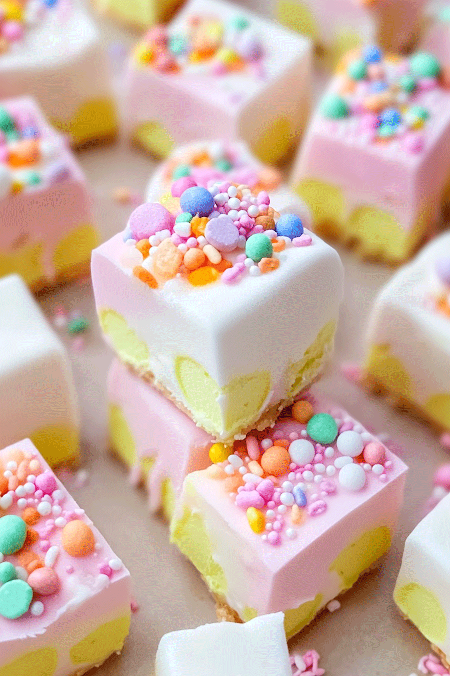 easy Fruity Marshmallow Fudge Recipe