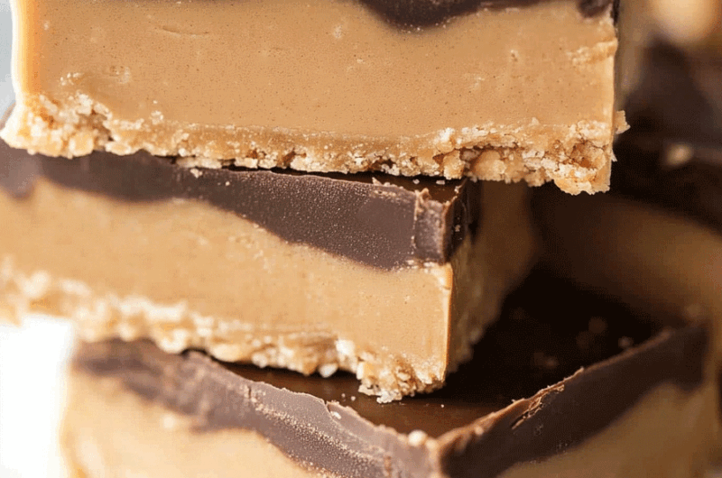 Easy No Bake Peanut Butter Bars