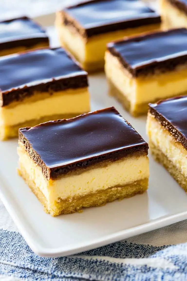 elegant Boston Cream Dessert Bars