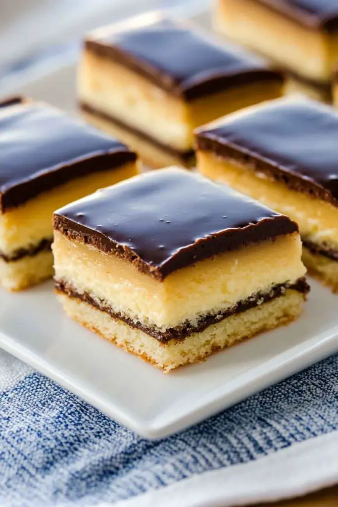 elegant Boston Cream Dessert Bars