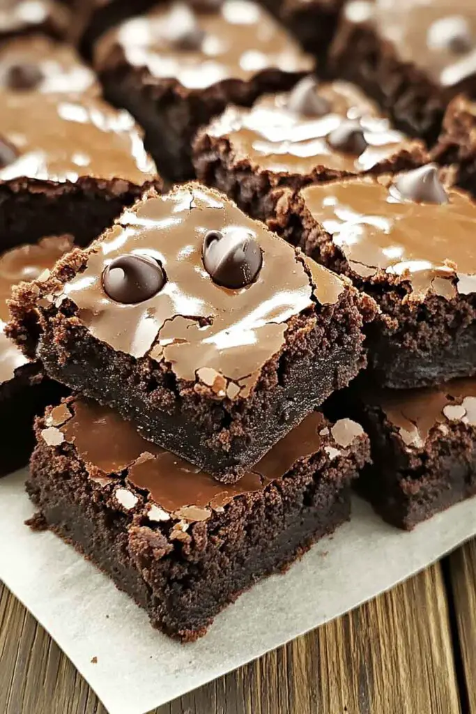 Fudgy Chocolate Brownie Squares