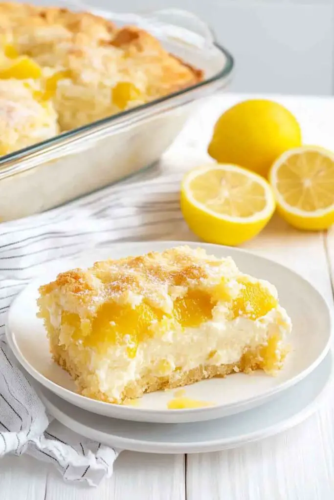 Lemon Cream Cheese Cake
