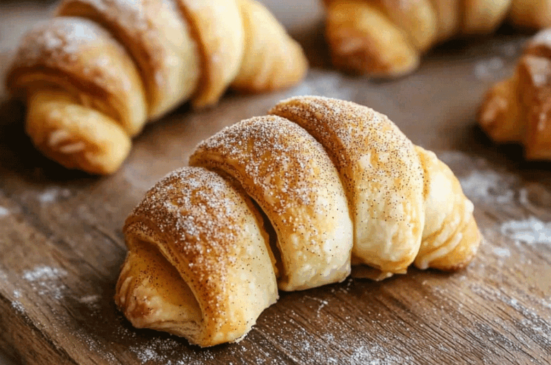 Mini Pumpkin Pie Crescent Rolls