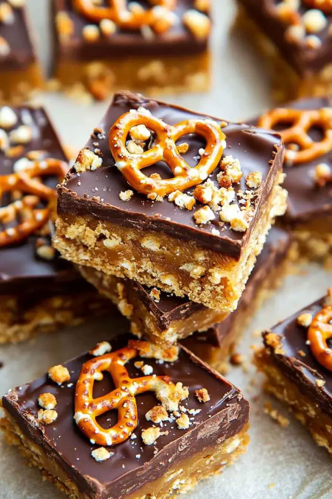 Variations for No Bake Caramel Pretzel Crack Bars