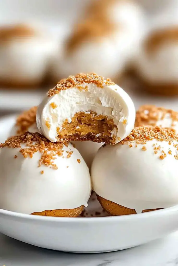 pumpkin Cheesecake Balls