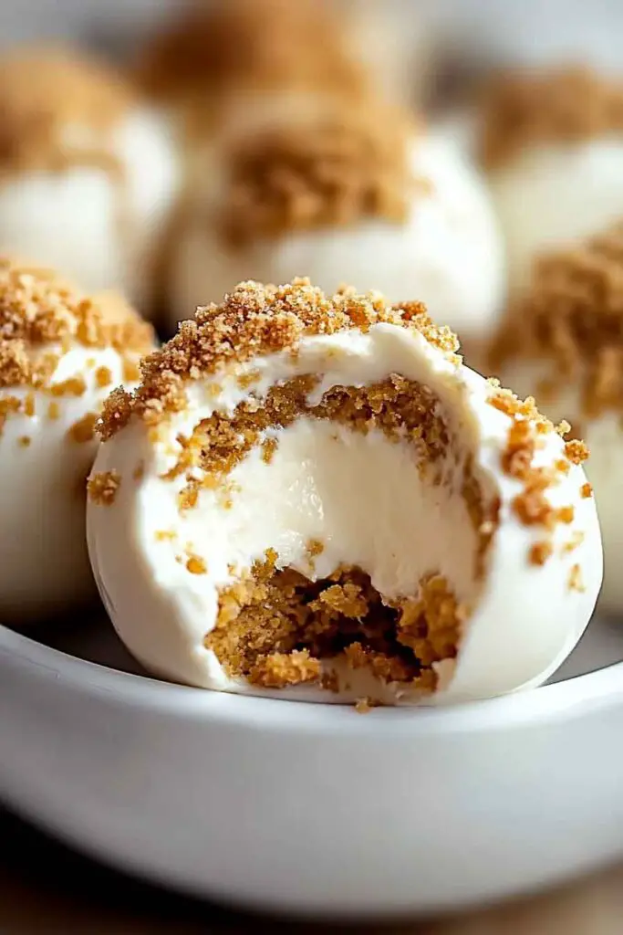 How to Store No-Bake Pumpkin Cheesecake Balls