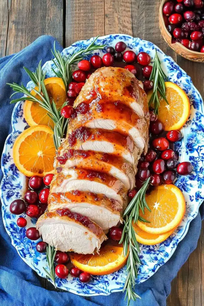orange Cranberry Pork Loin Roast