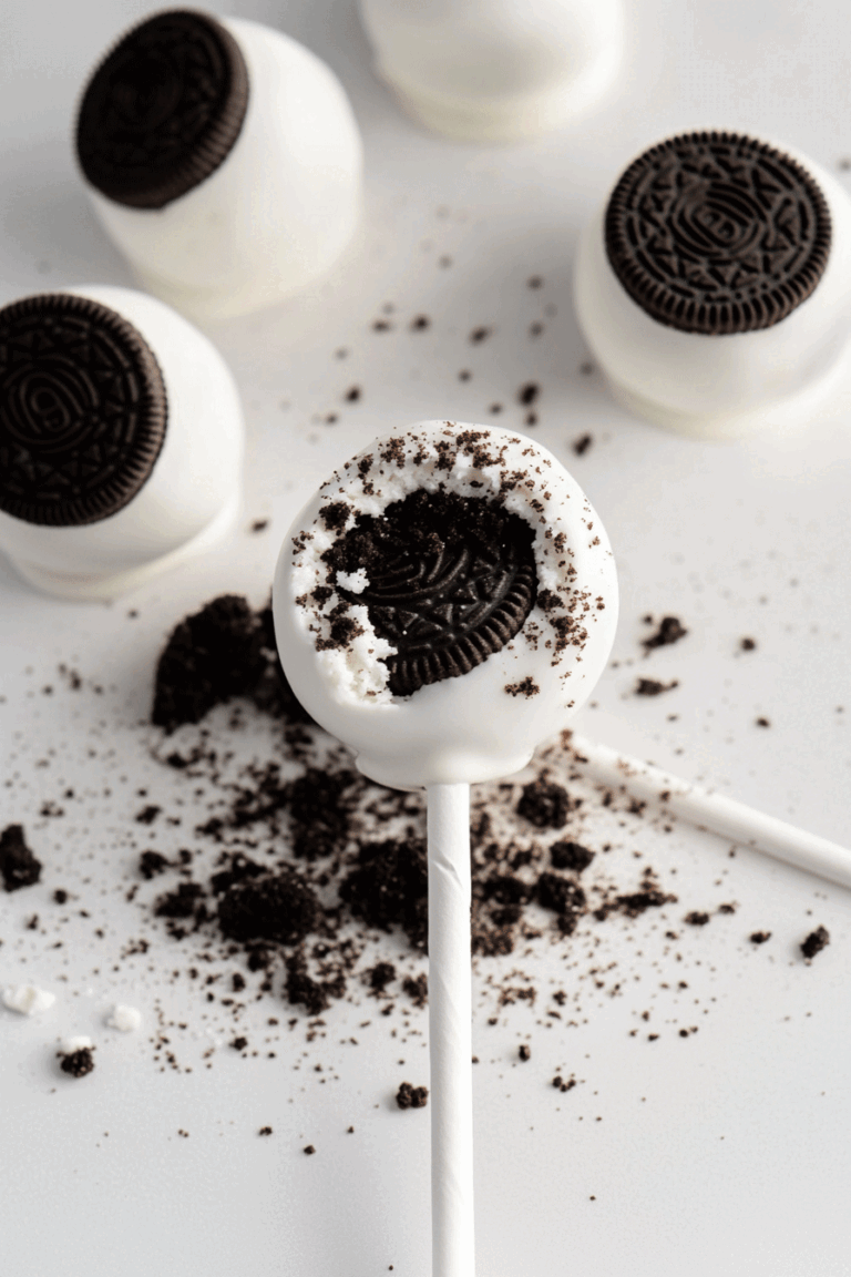 Oreo Cookies & Cream Cake Pops