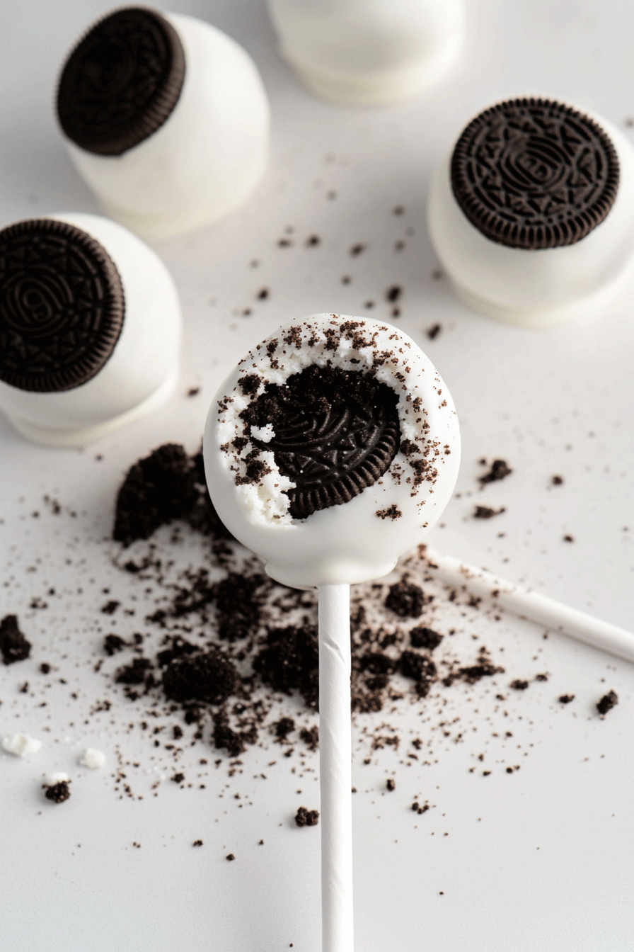Oreo Cookies & Cream Cake Pops
